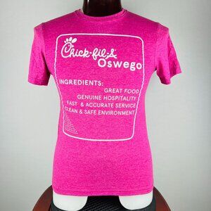 Chick-fil-A Oswego Illinois Ingredients Our Pleasure To Serve S T-Shirt Shirt